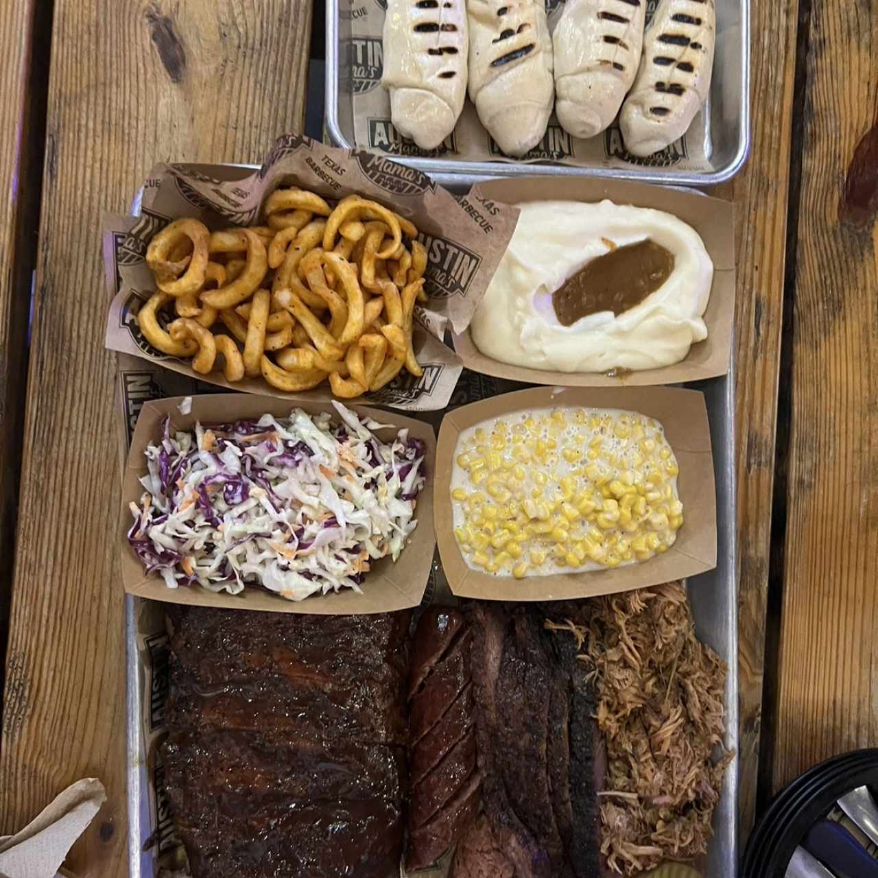 Bandeja pra compartir , Brisket.