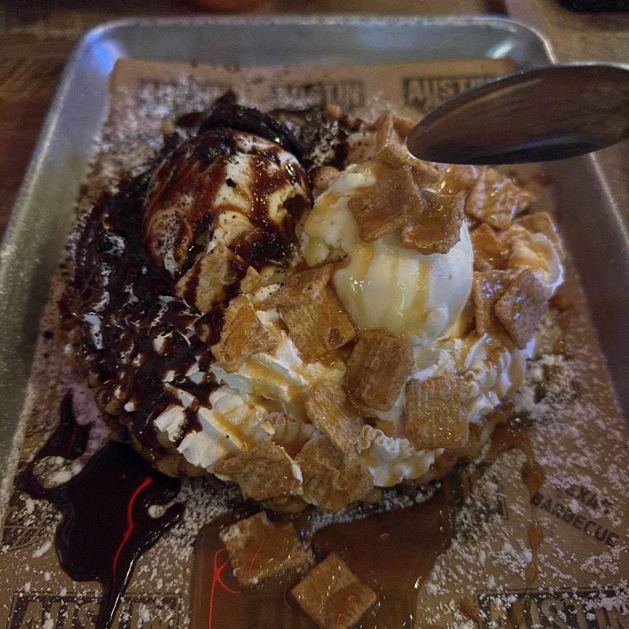 Supreme Funnel Cake