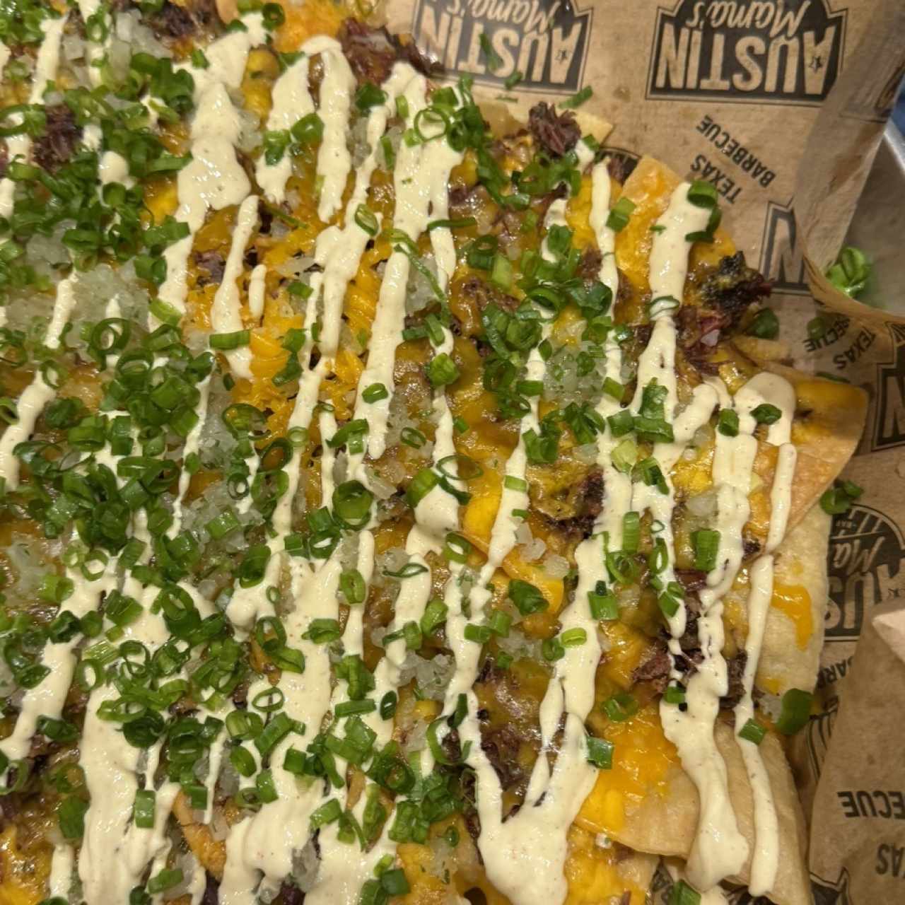 Starters - Brisket Nachos