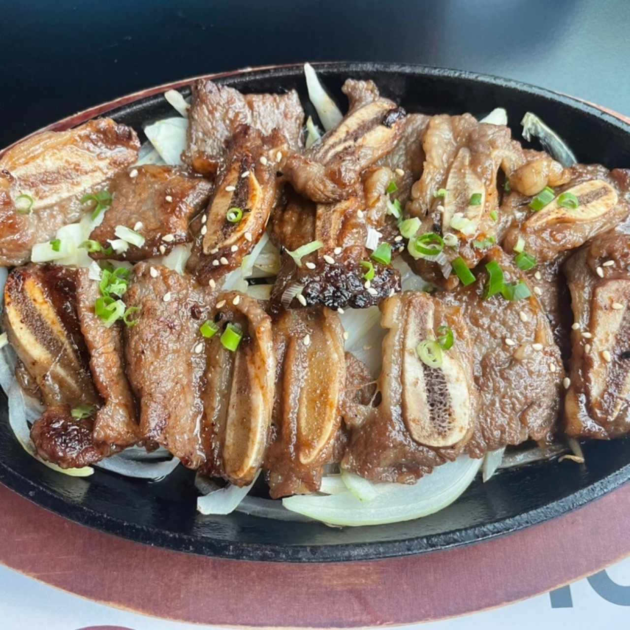 La Gal Bi (Best Korean BBQ, Grilled Marinated Beef Short Ribs)
