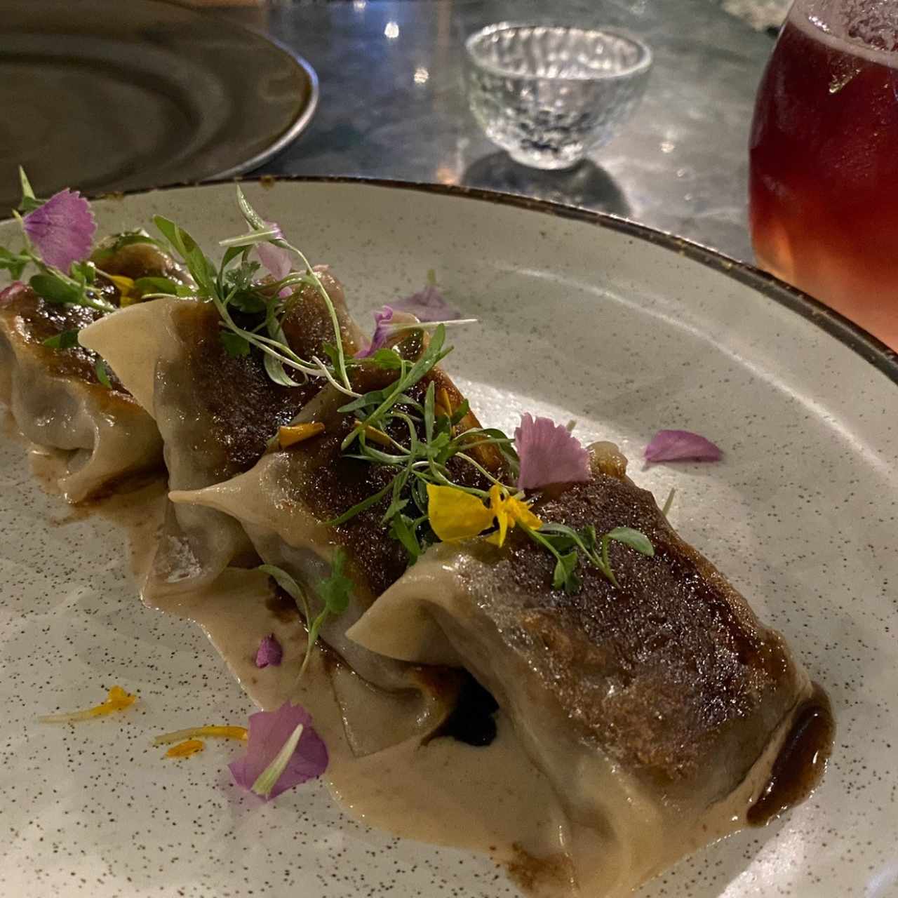 short rib dumplings