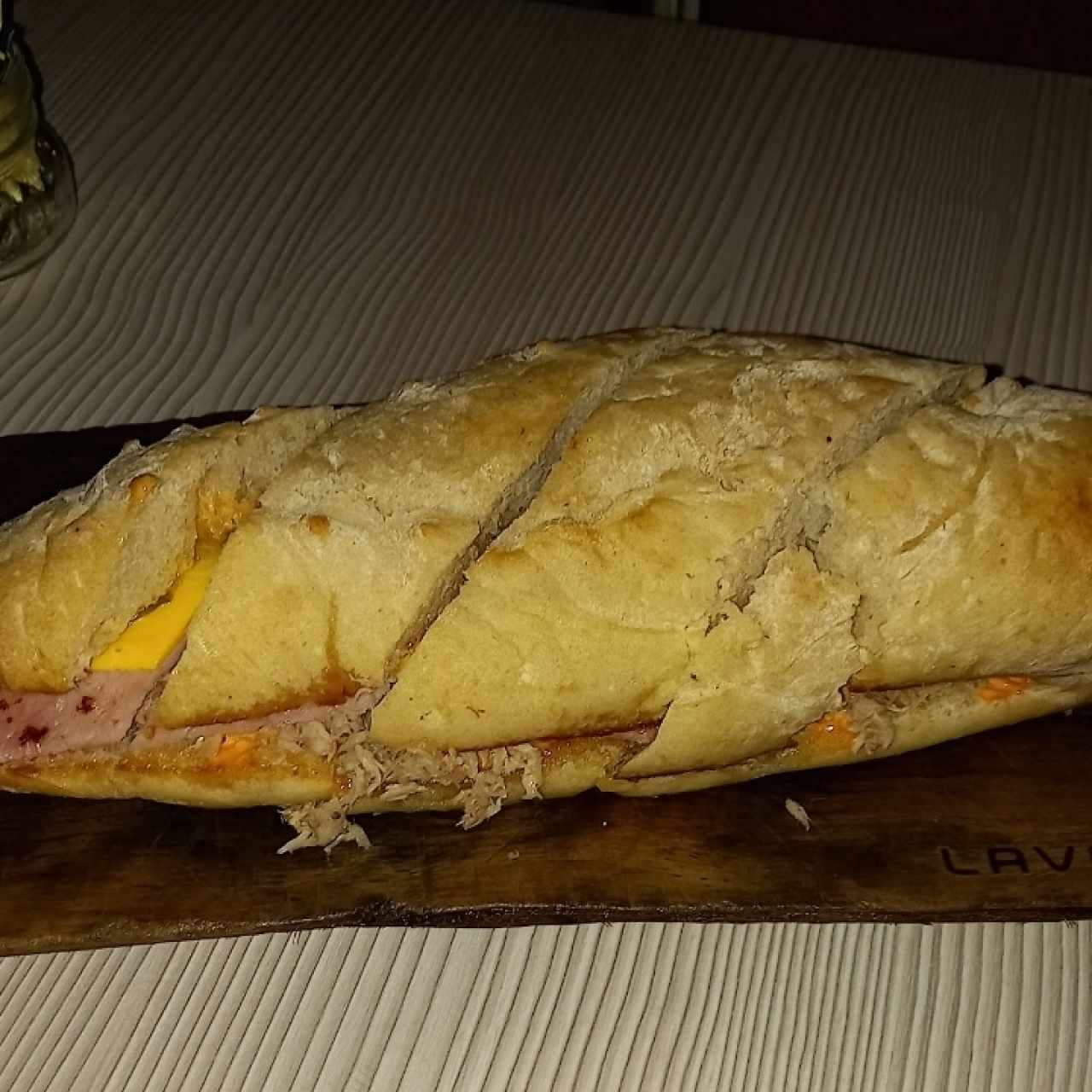 Menú - Sandwich Cubanito
