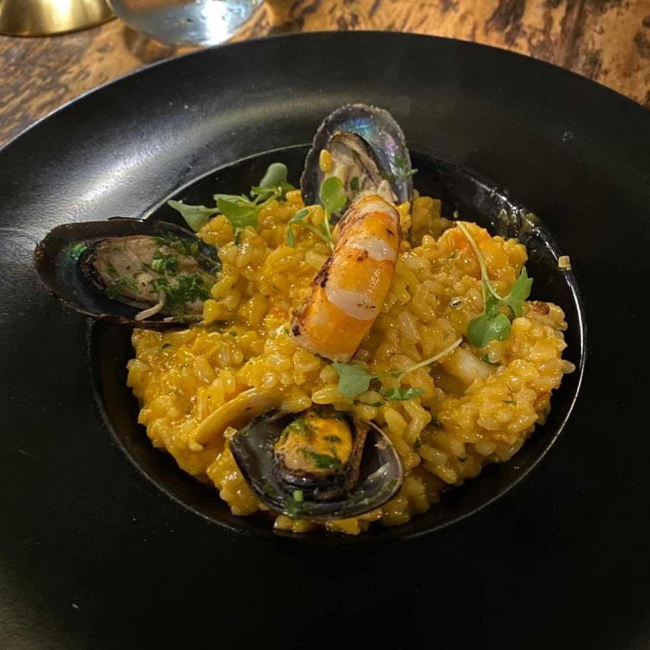 Risotto de mariscos