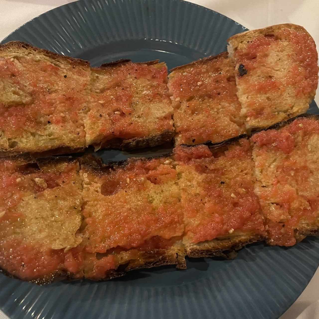 Pan con Tomate estilo Catalán