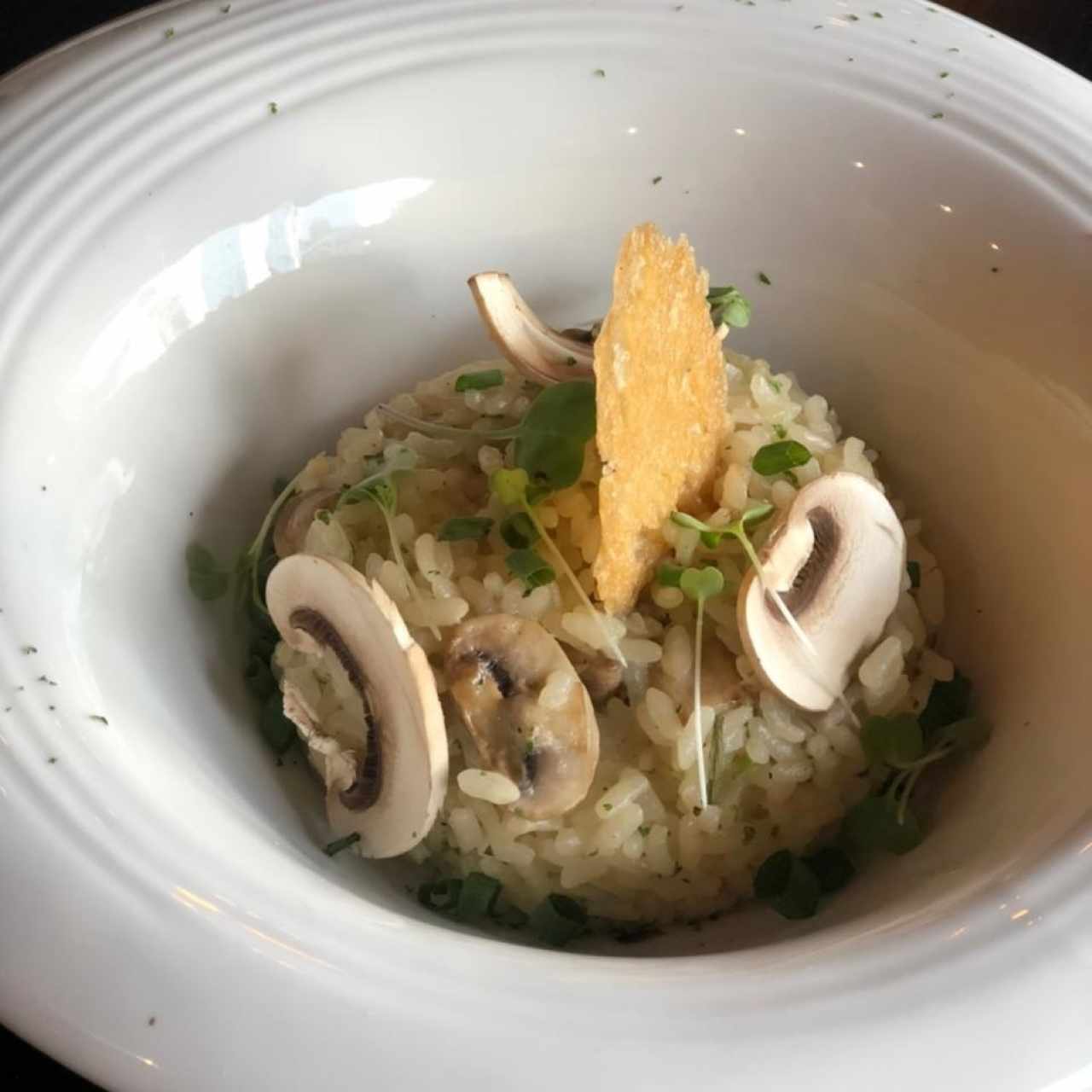 risoto de hongos 