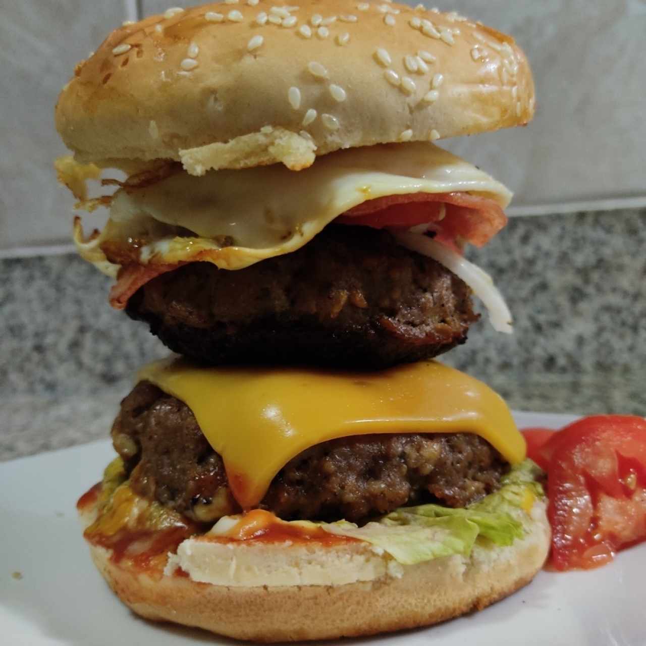 Chivacoa burger doble 