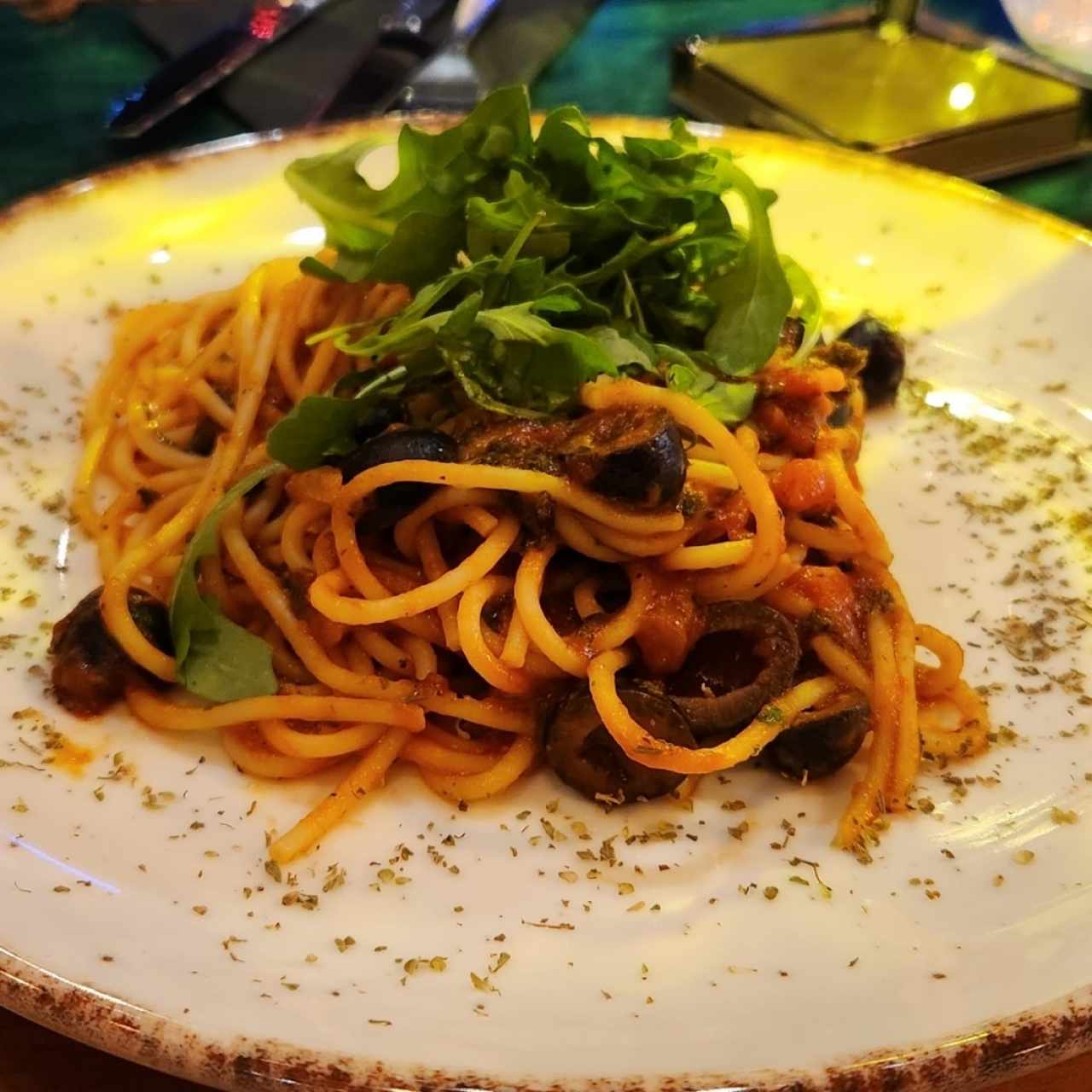 Espaguetis a la Puttanesca