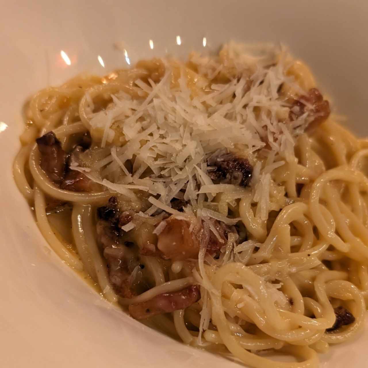 Espaguetis a la Carbonara