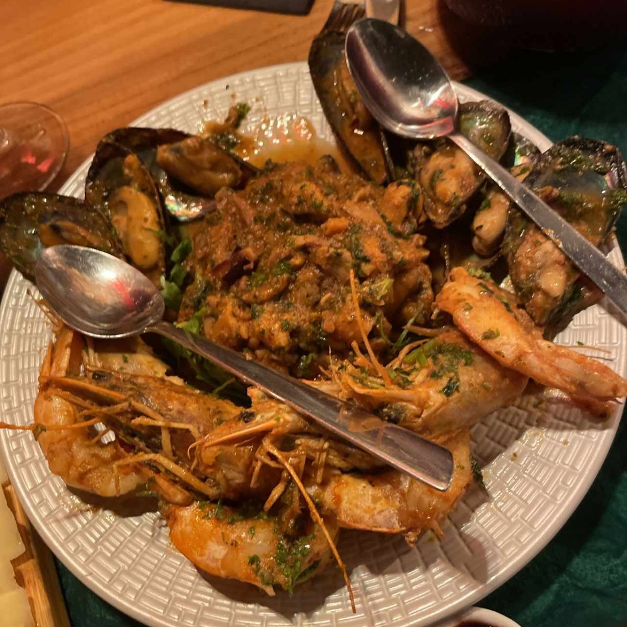 Tabla de mariscos