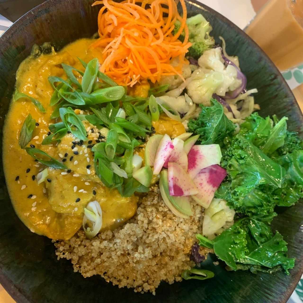 chicken curry bowl