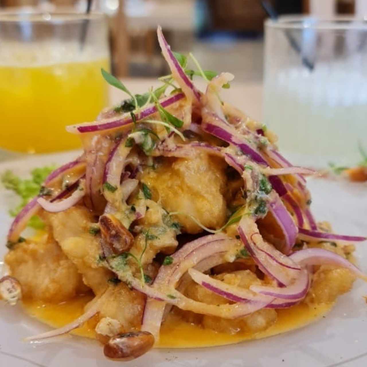 Entradas - Ceviche Frito