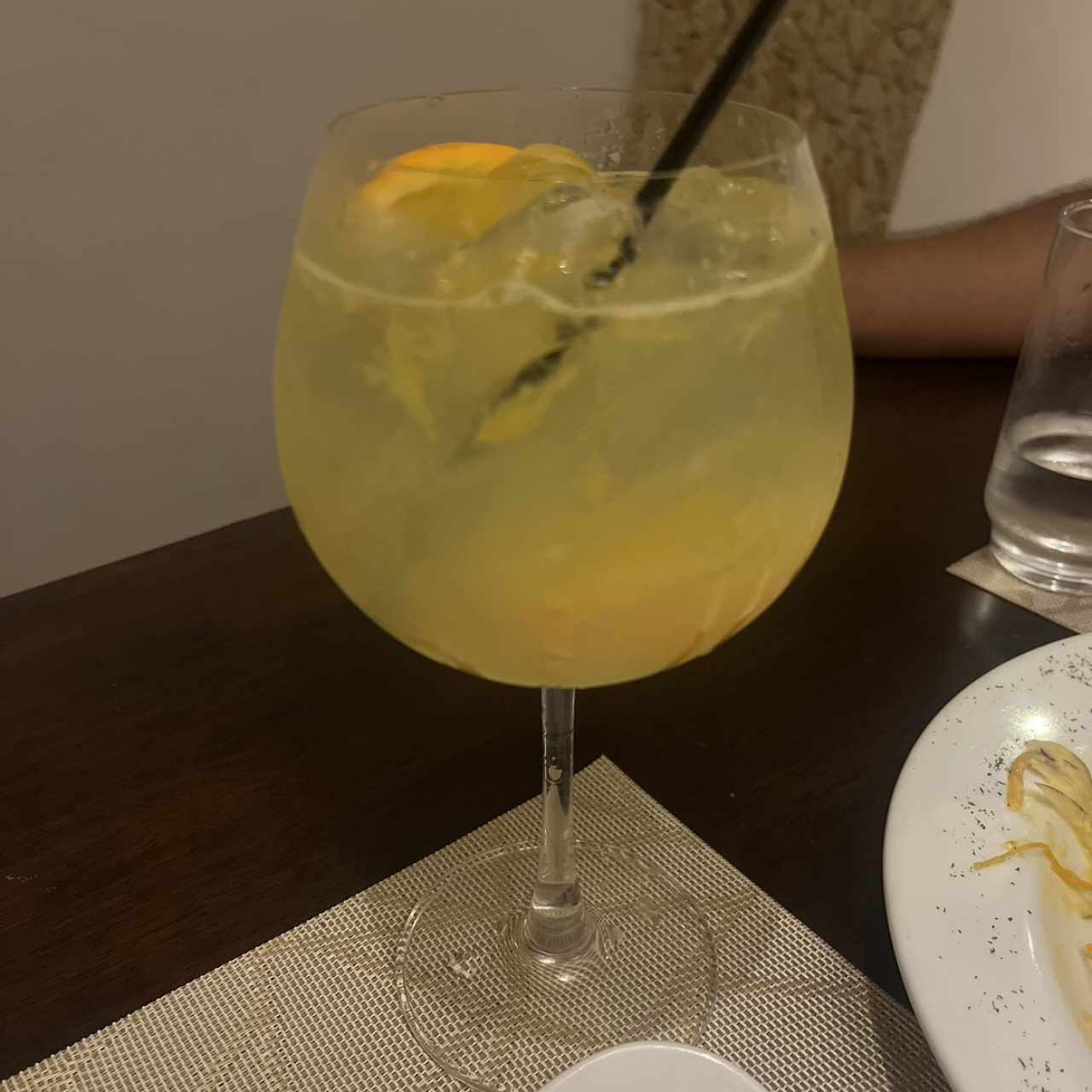 Gin con naranja