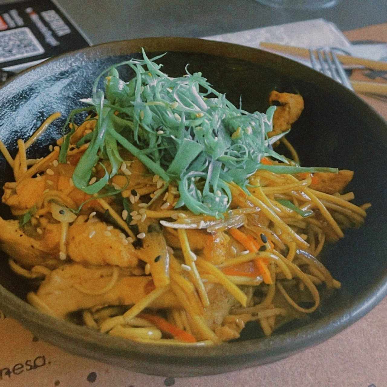 Yakisoba - Pollo 😍😍muy delicioso 🤤