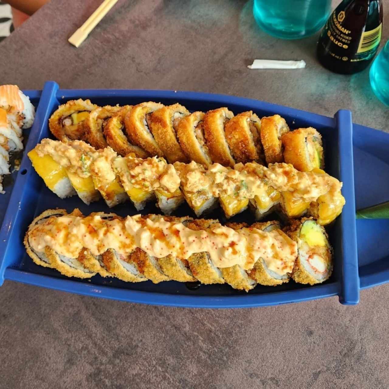 Canalero, Istmo roll y Lava roll 🤤