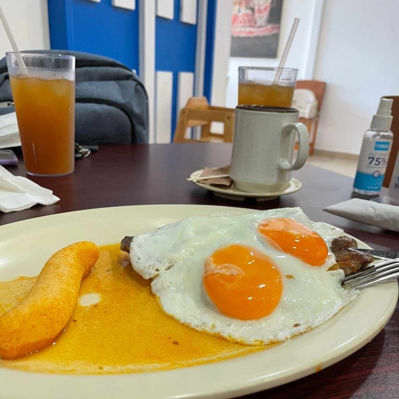 Desayuno - Bistec a Caballo