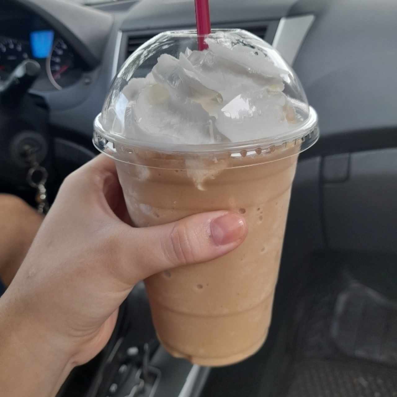 Coffee toffee frappe
