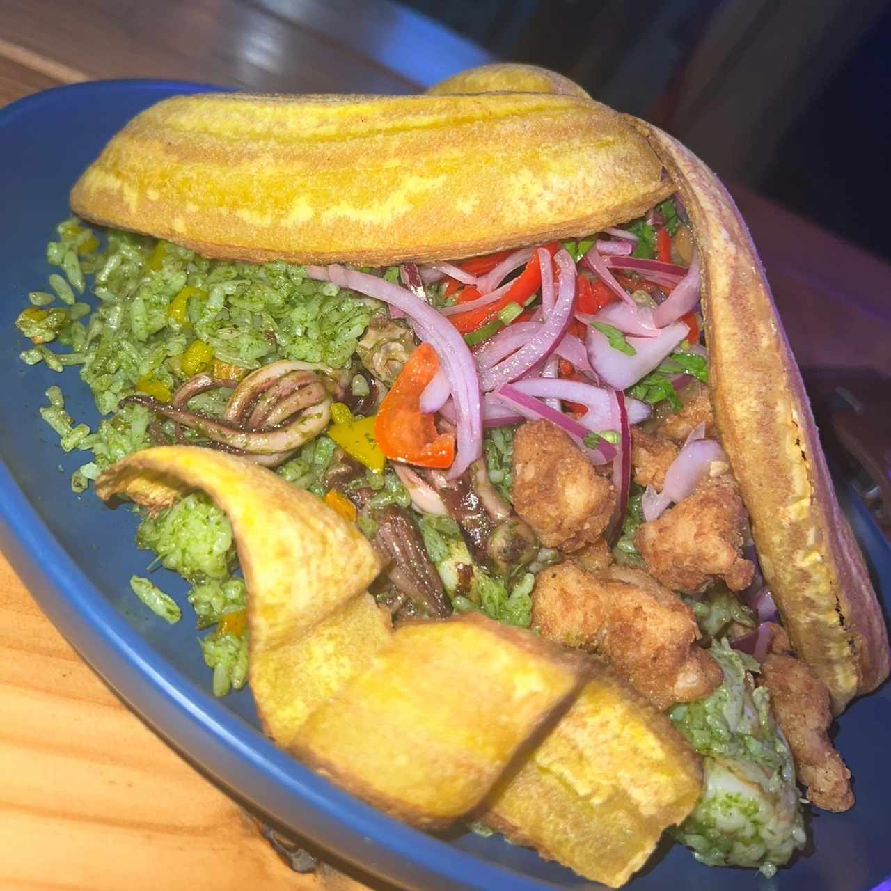 Arroz de mariscos 