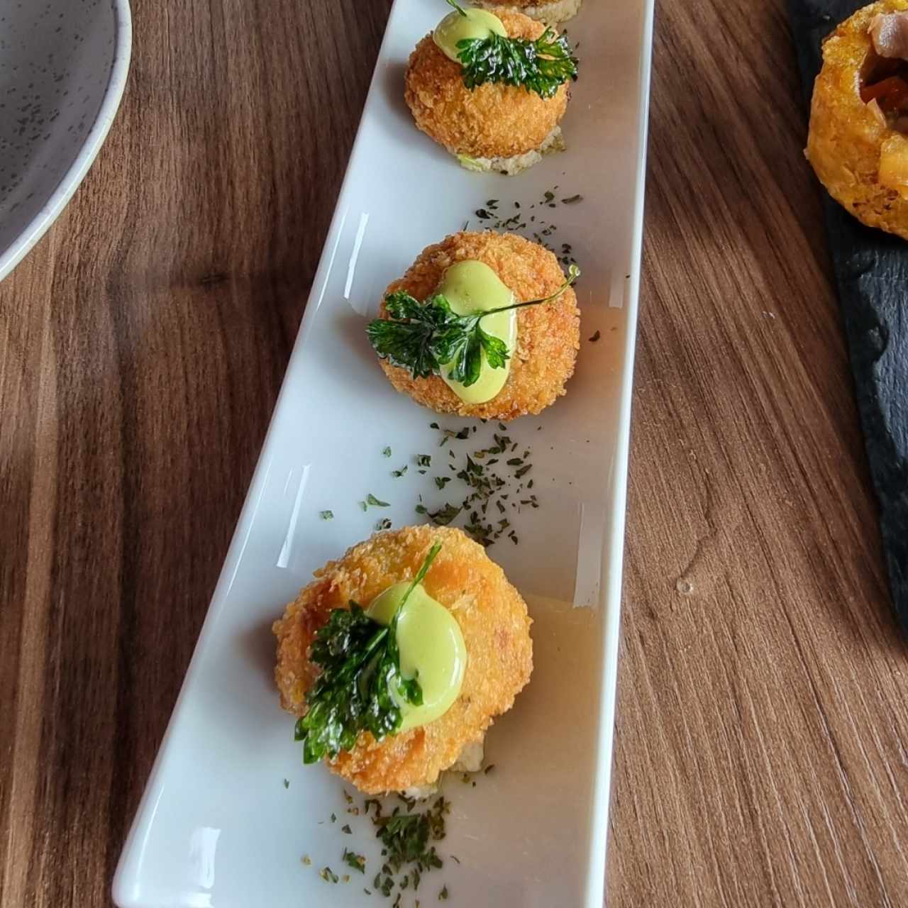 croquetas de hongos
