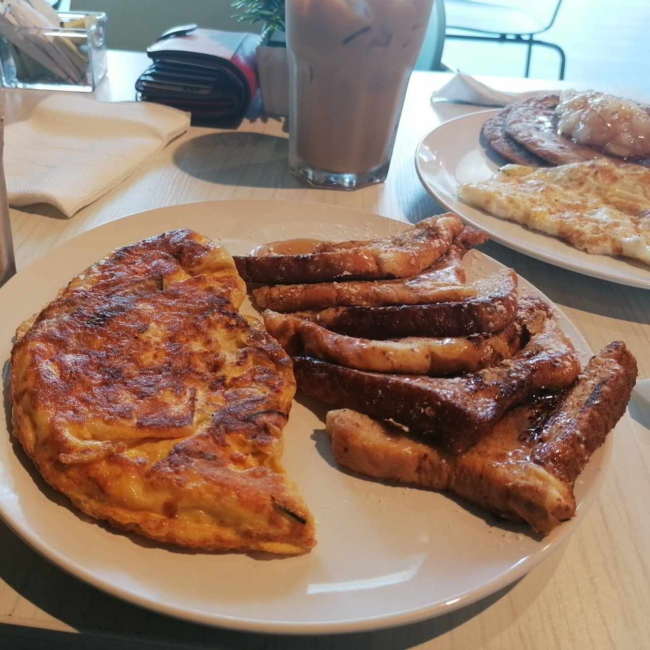 Tostadas francesas con Omelet