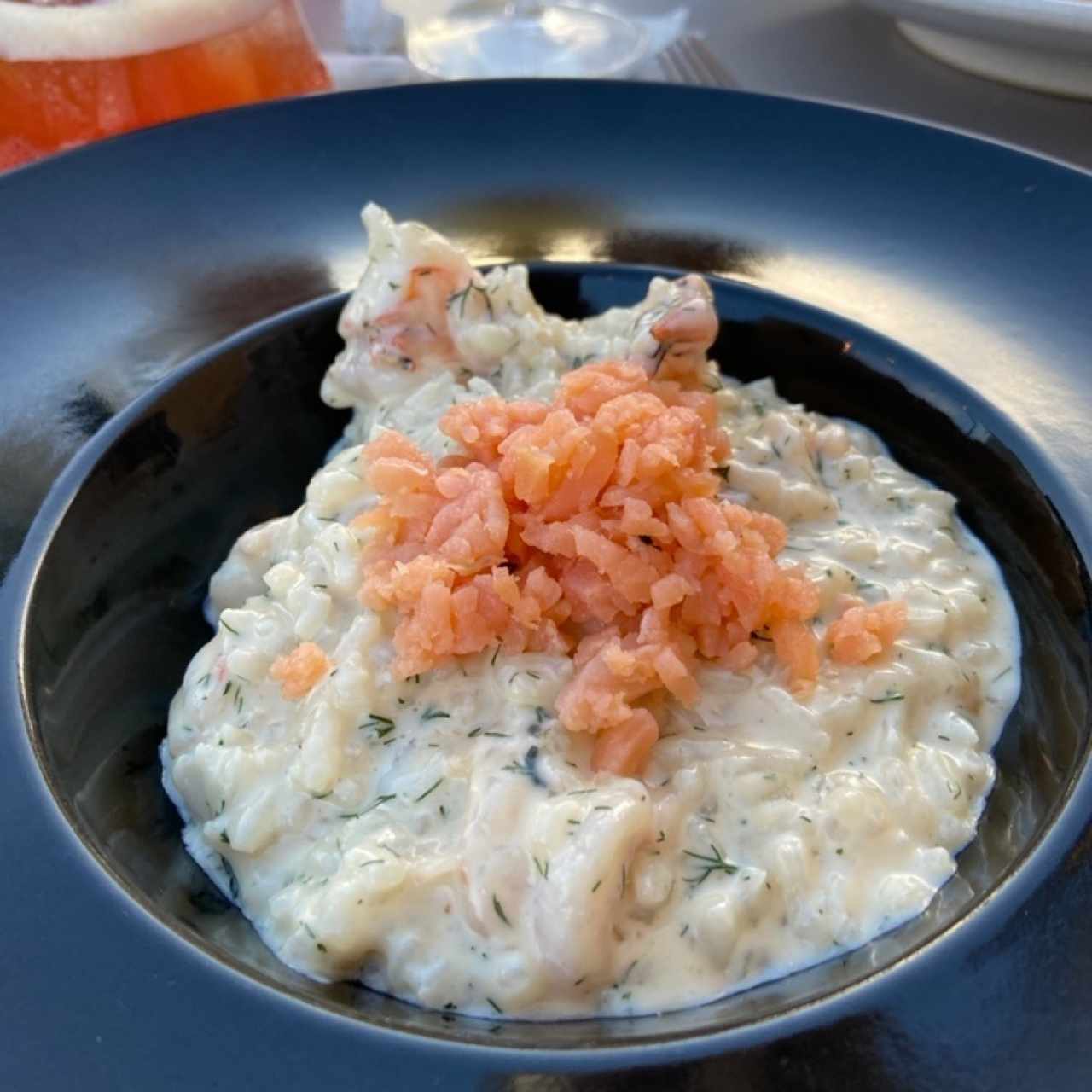 Risotto de Salmon 