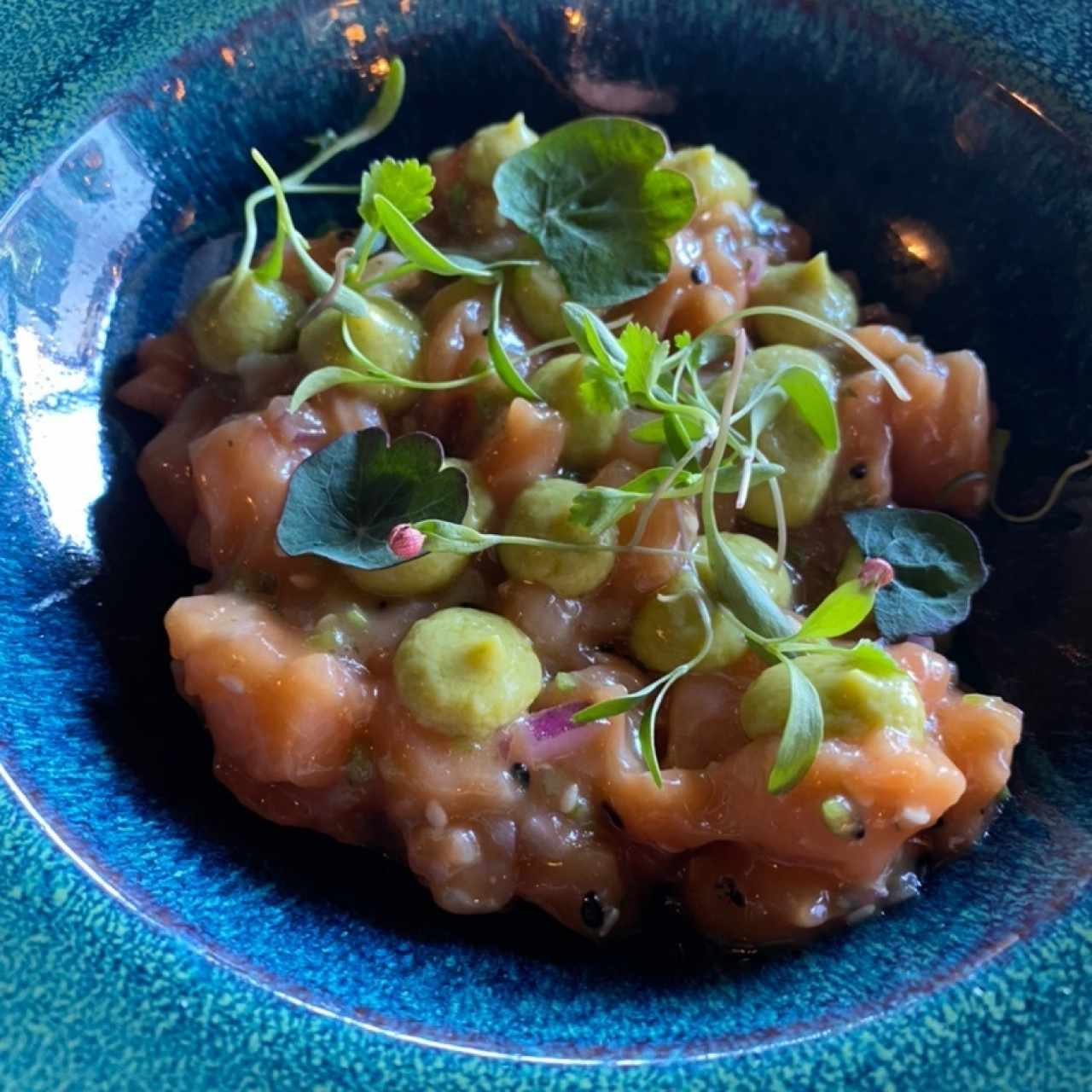 PARA COMENZAR - TARTAR DE SALMON