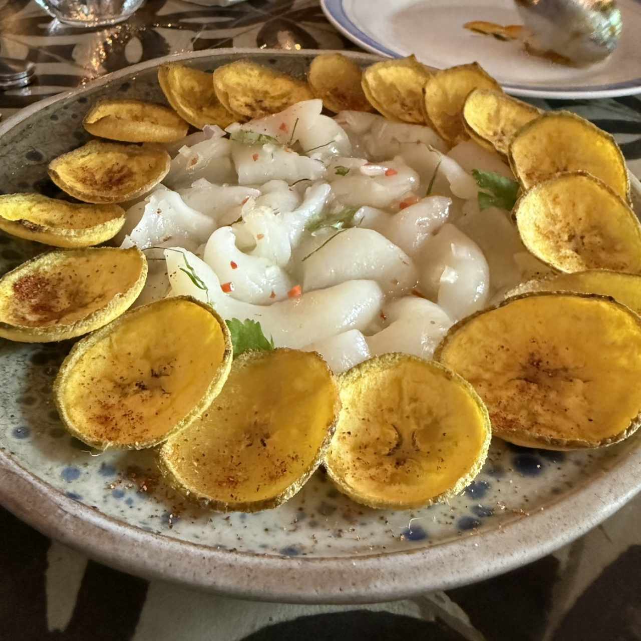 Ceviche de Mamón chino (Vegano)