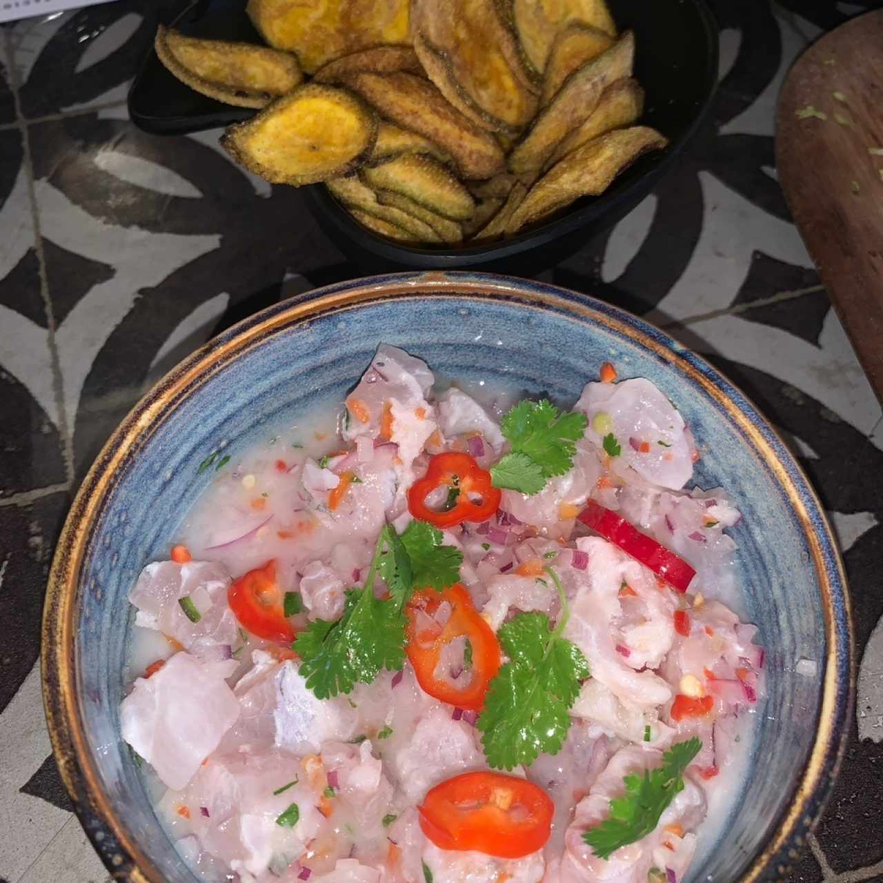 Ceviche de pescado