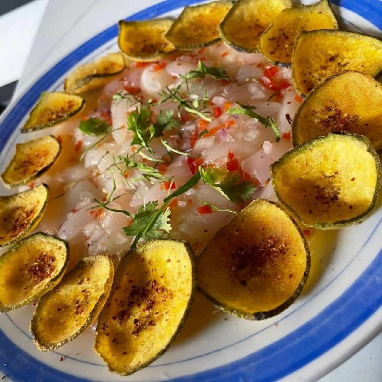 Ceviche Vegano (Mamón Chino)
