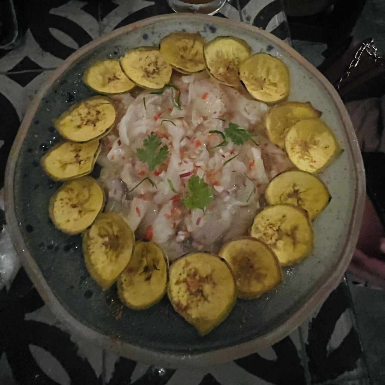 Ceviche de mamón chino