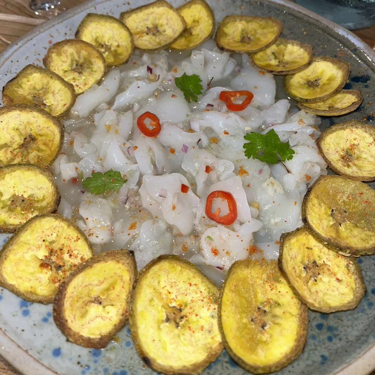 Ceviche de Mamon Chino