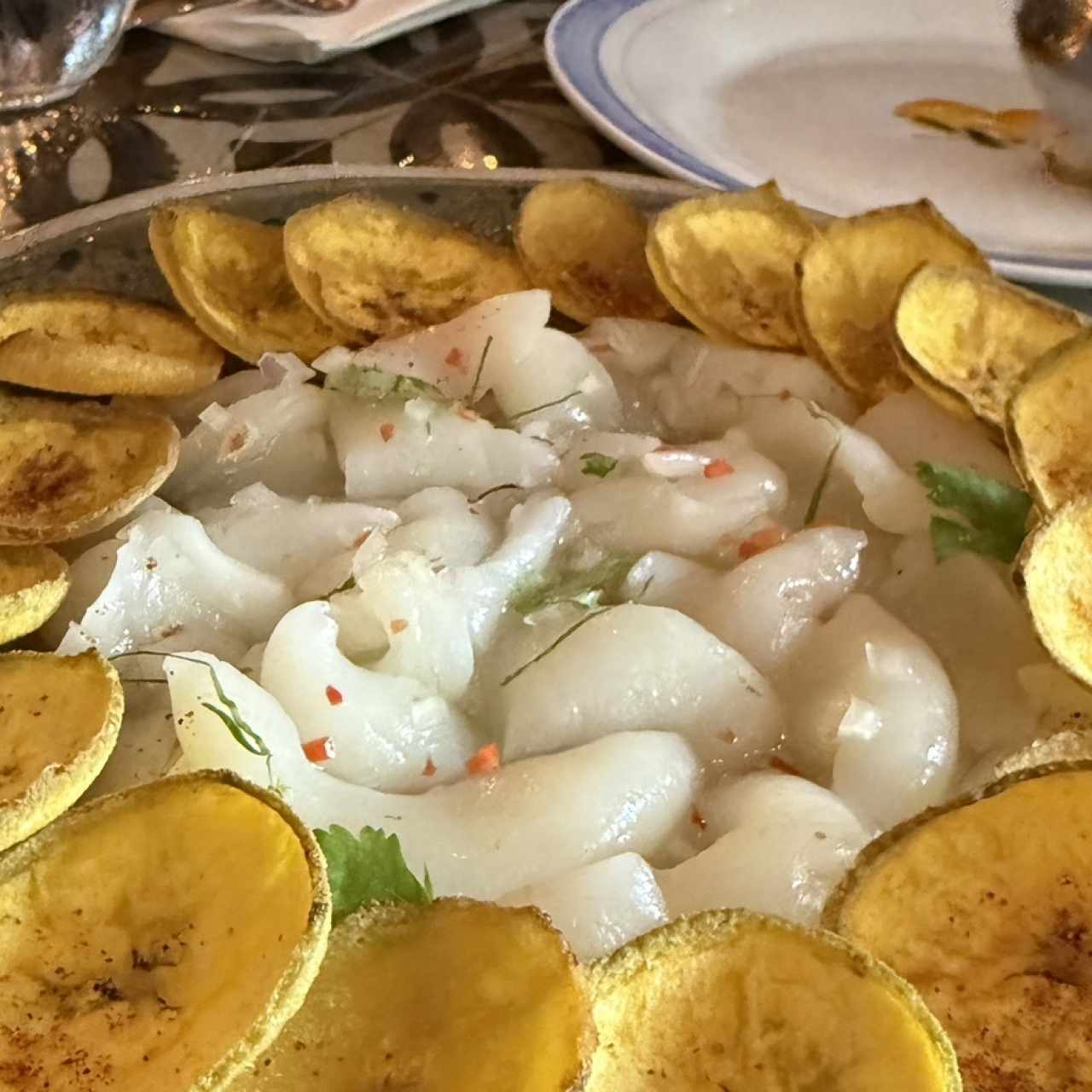 Ceviche de Mamón chino (Vegano)