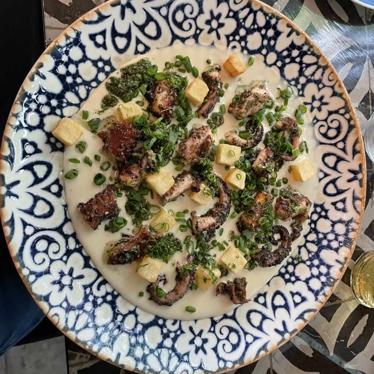 Pulpo a la brasa