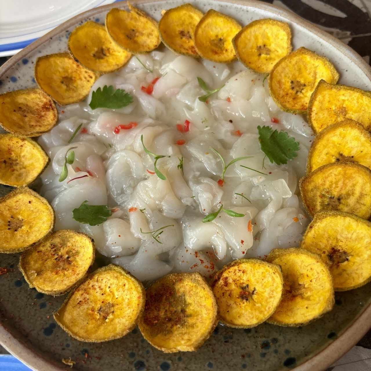 Ceviche de Mamón chino (Vegano)