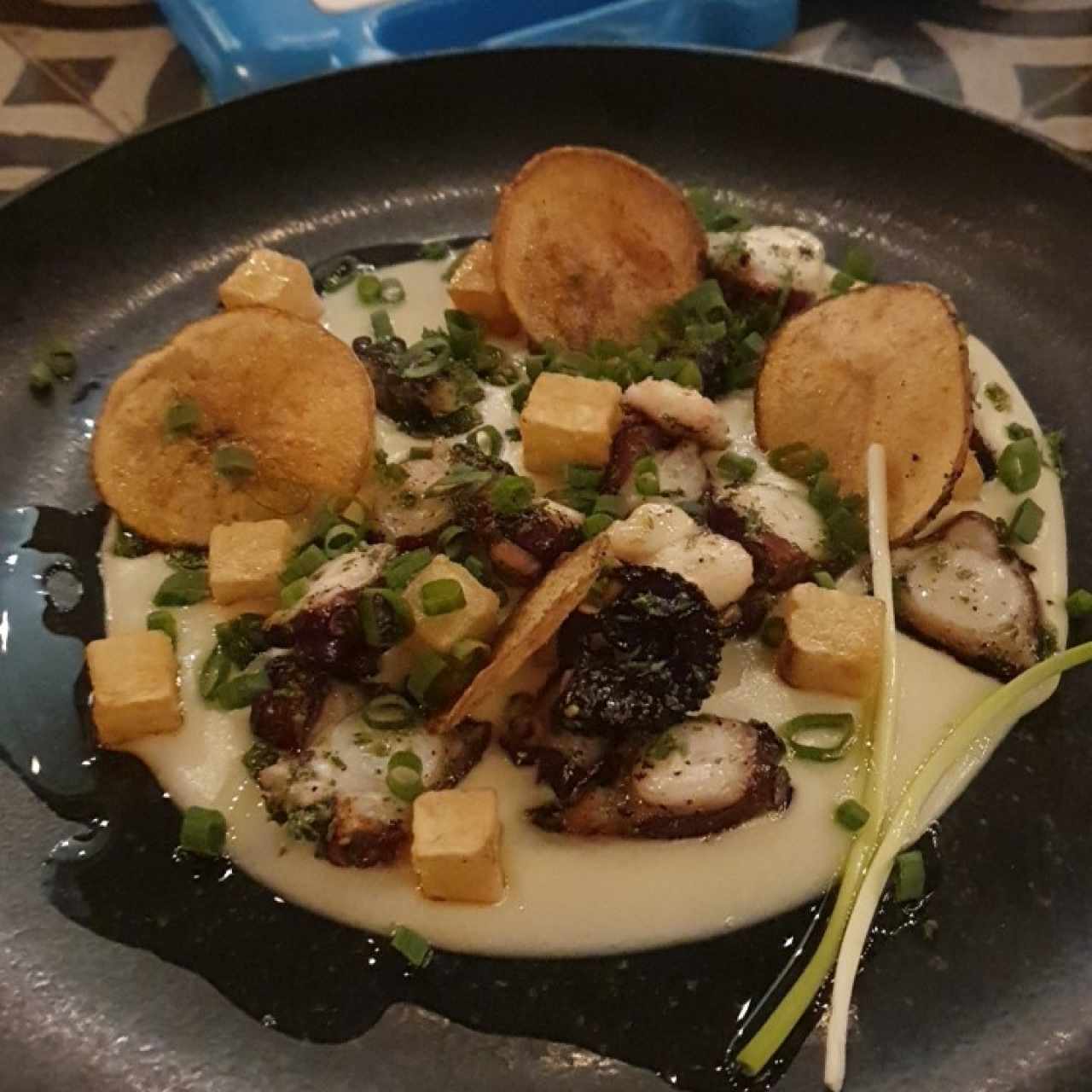 Pulpo a la brasa