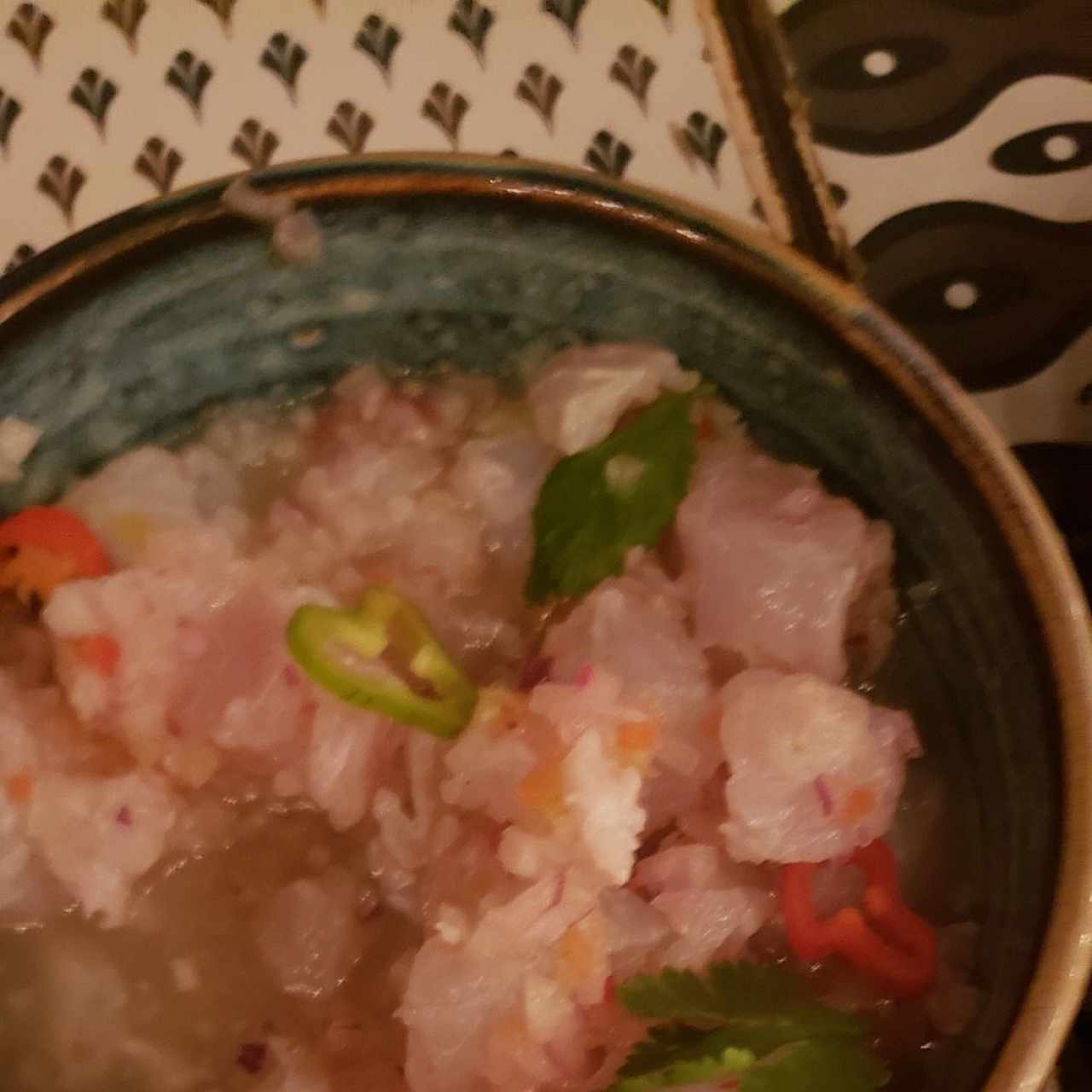 ceviche de pescado