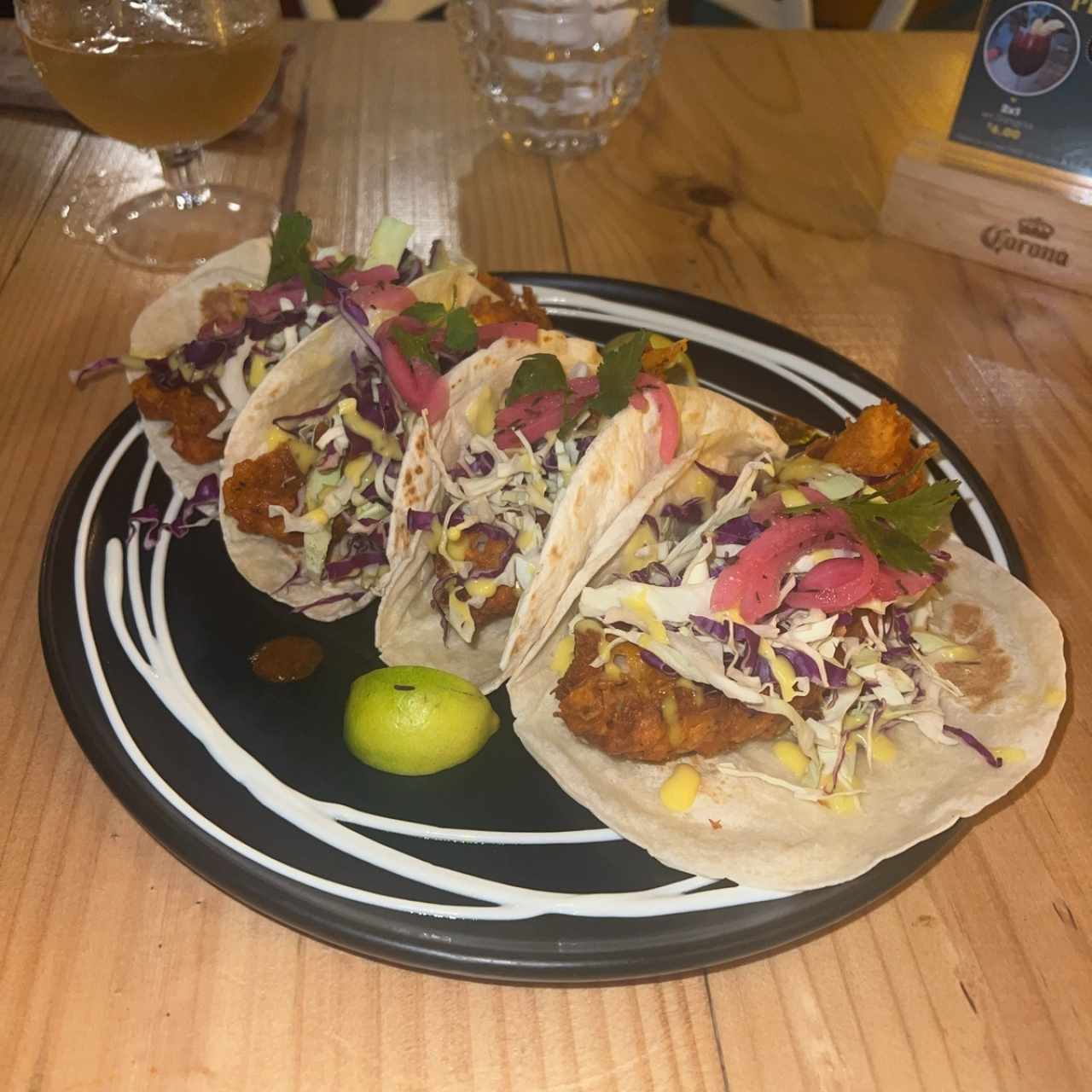 Tacos de Pescado Acevichado