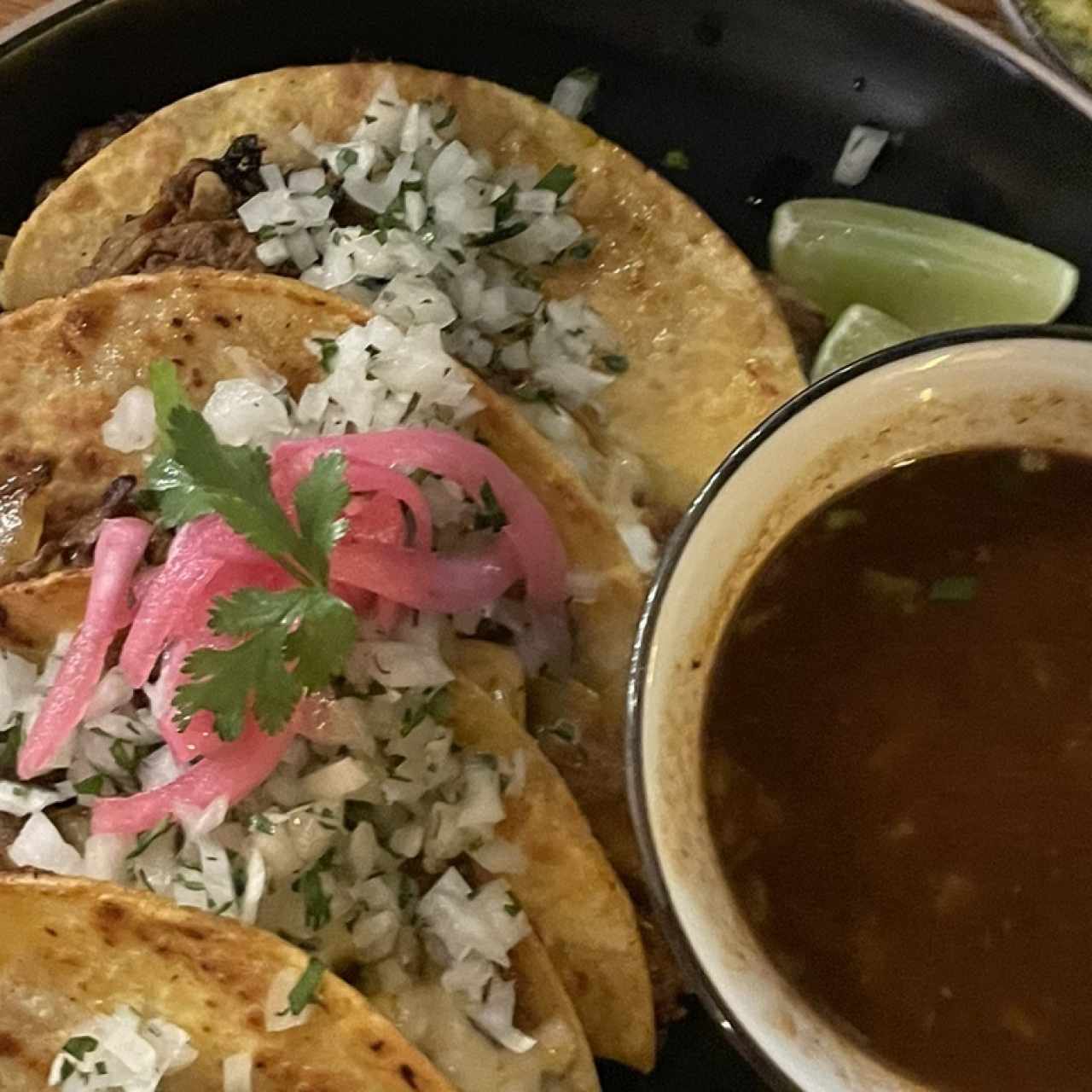 Tacos de Birria de Res