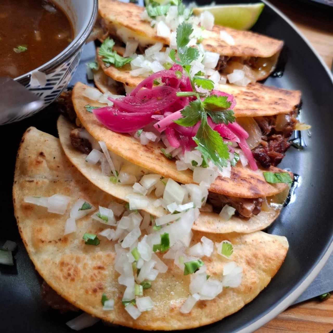 Tacos de Birria de Res