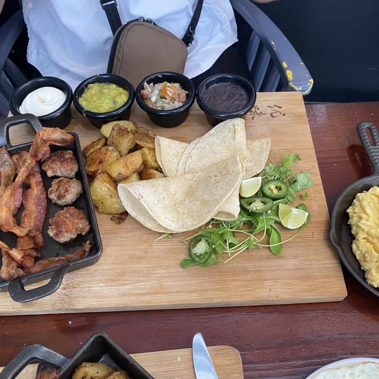 Brunch - Breakfast Taco Board