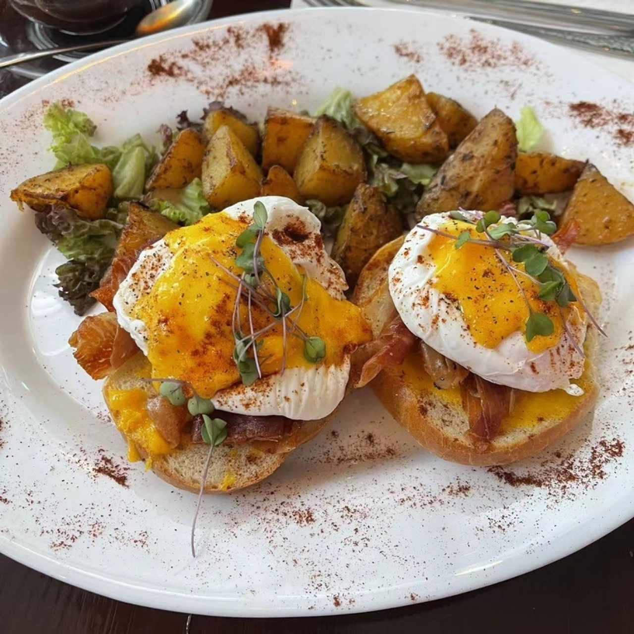 Desayunos Salados - Huevos Benedictinos