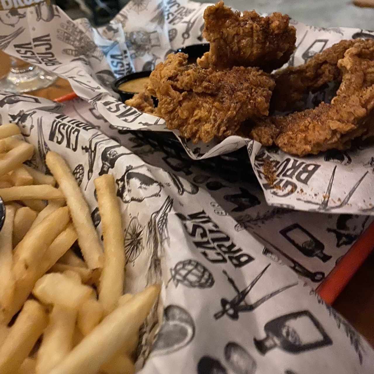 Honey Fried Chicken Strips