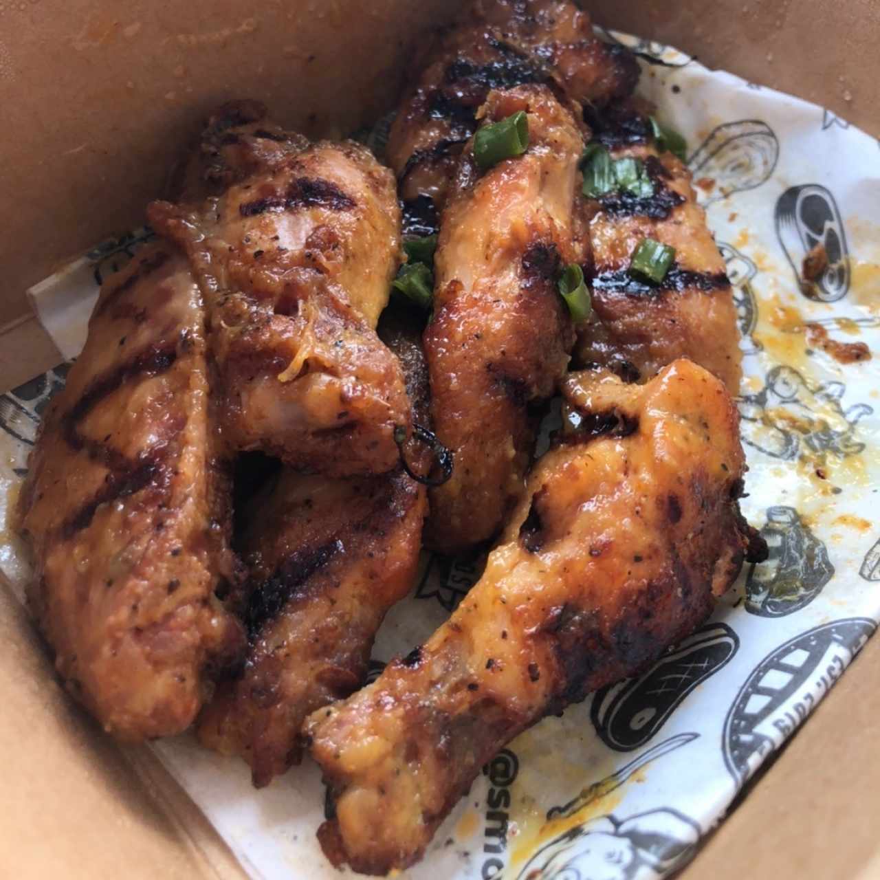 grilled wings