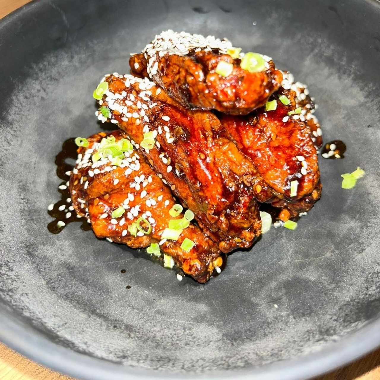 MAIN DISHES - ASIAN STICKY WINGS