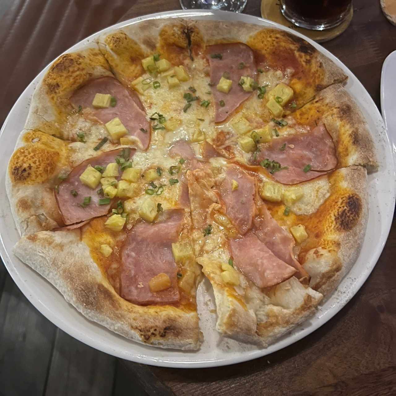 Pizza tropical 