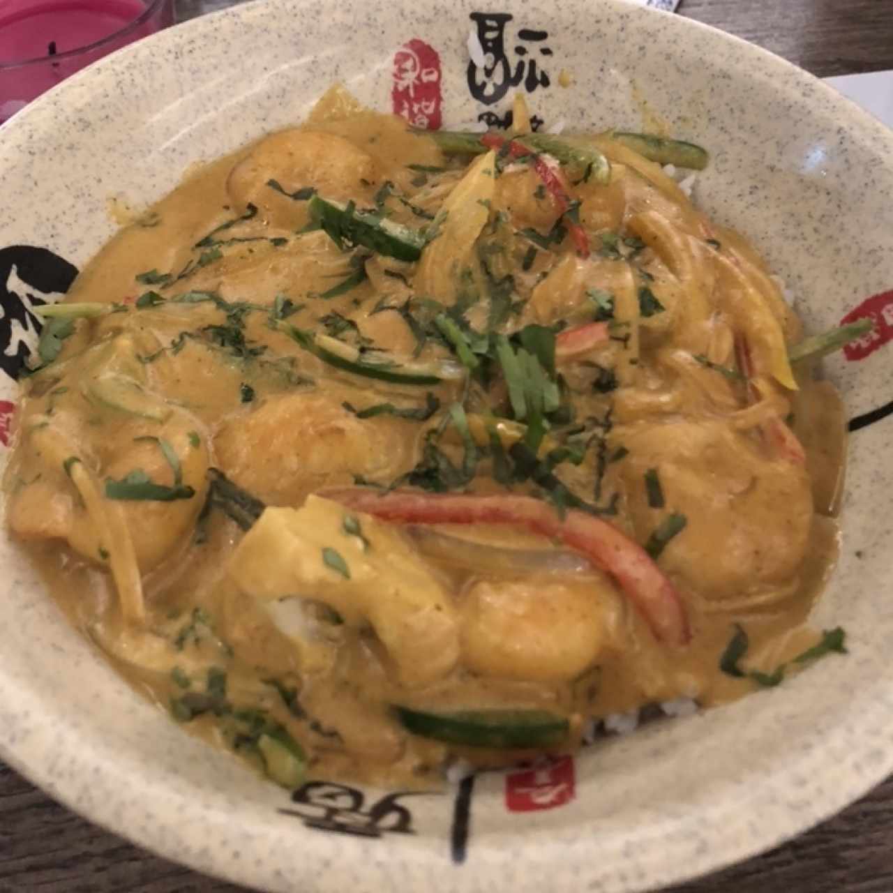 Tokio Bowls - Camarones al Curry