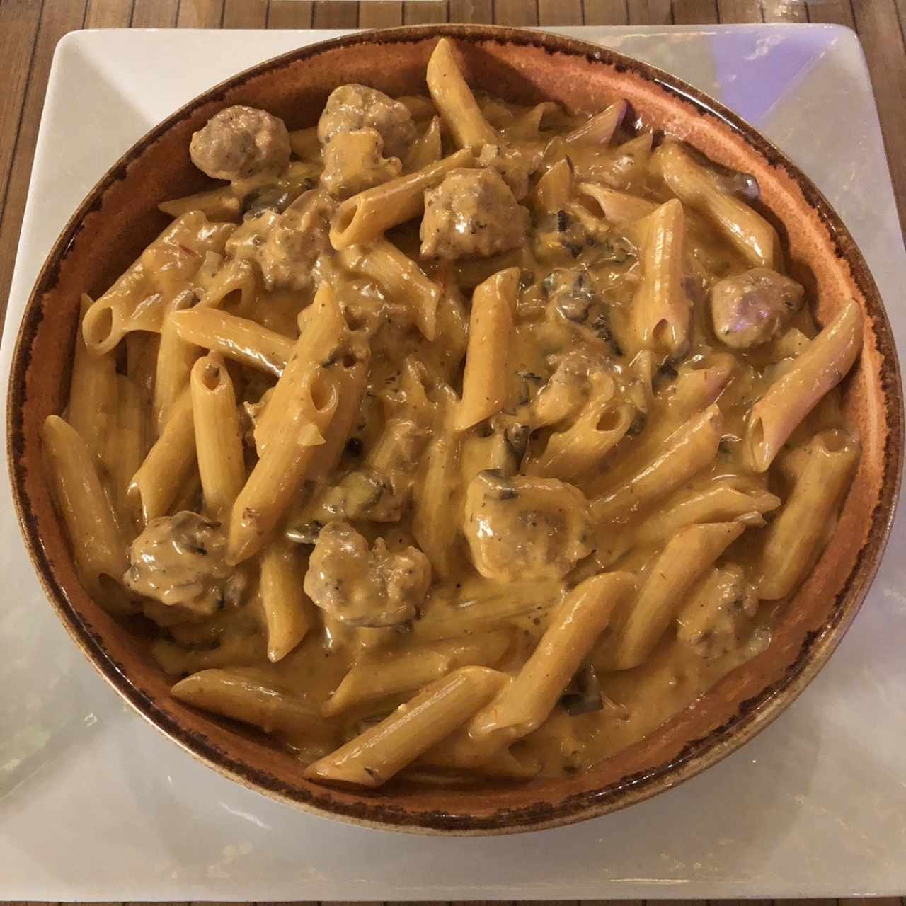 Penne allá Boscaiola