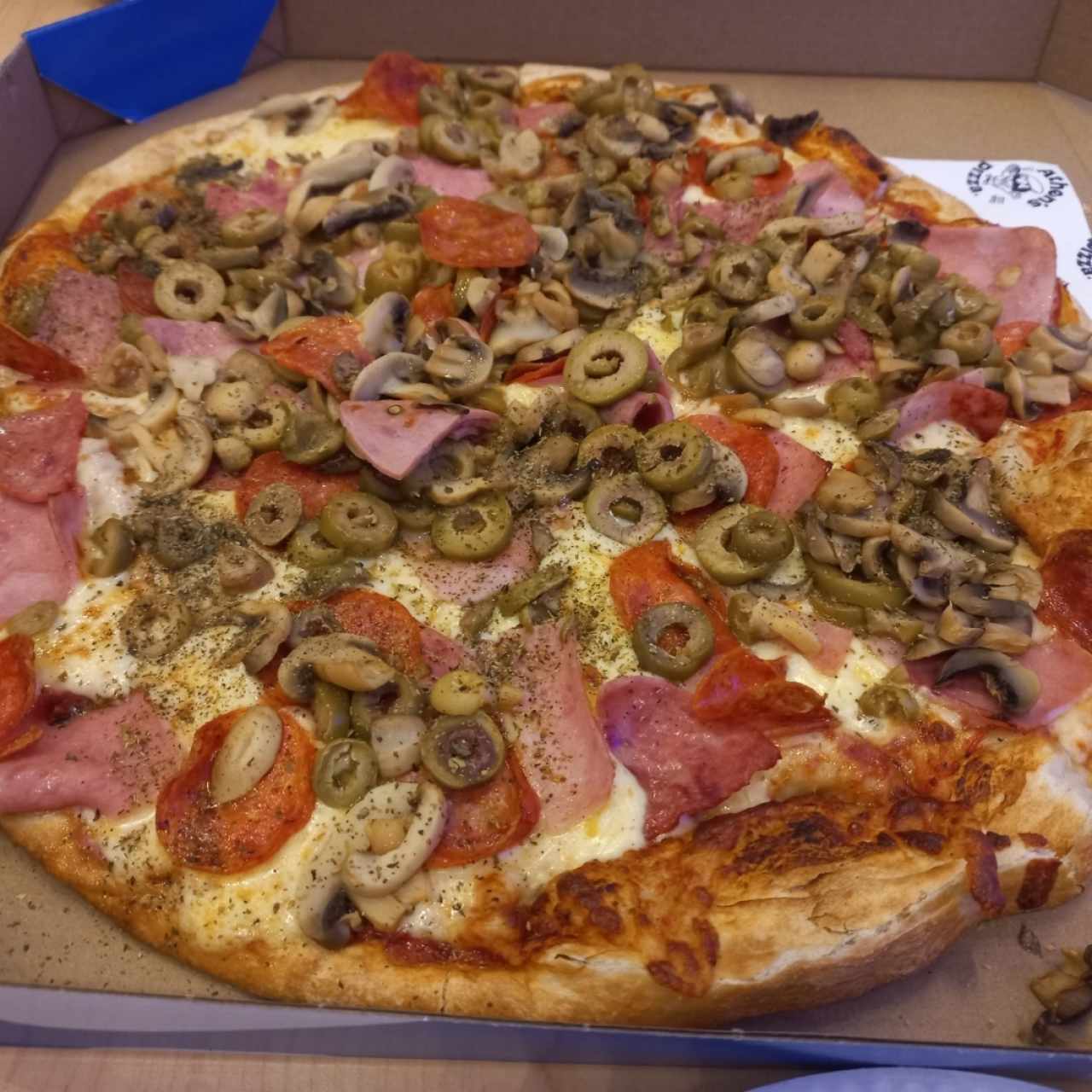 pizza de combinación 