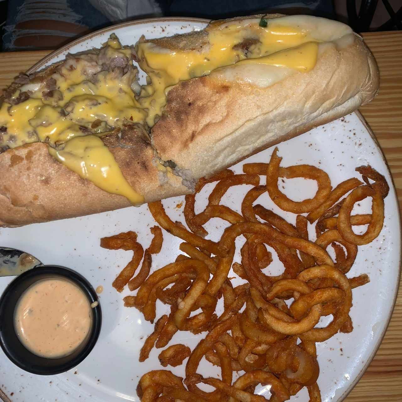 pats Philly cheesesteak