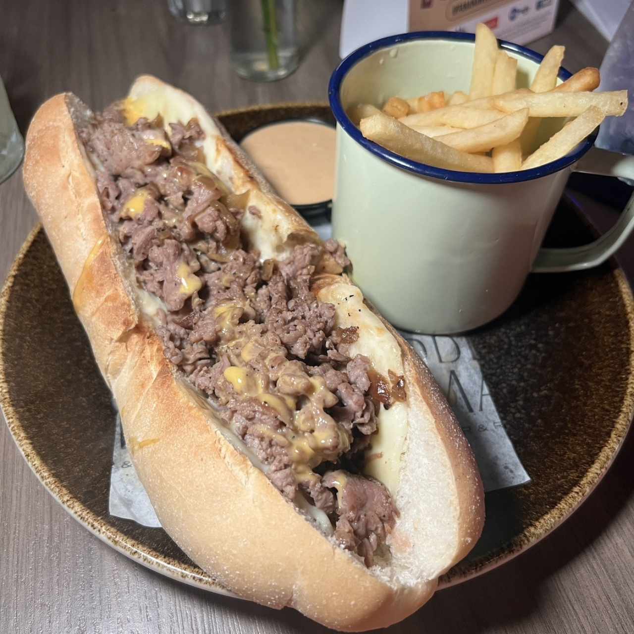 Philly Cheesesteak Sandwich 