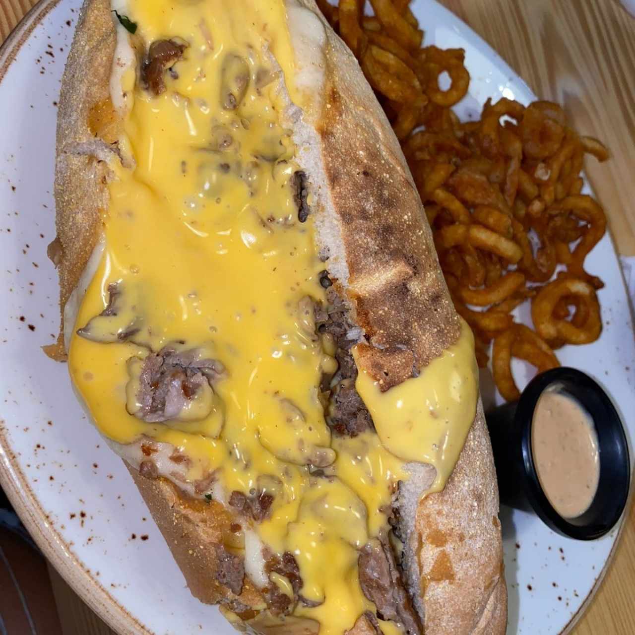 Philly cheeses steak